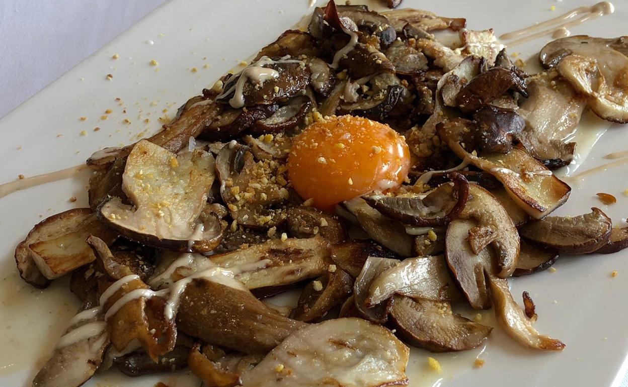 Receta de hongos a la plancha de María Eugenia Bozal El Diario Vasco